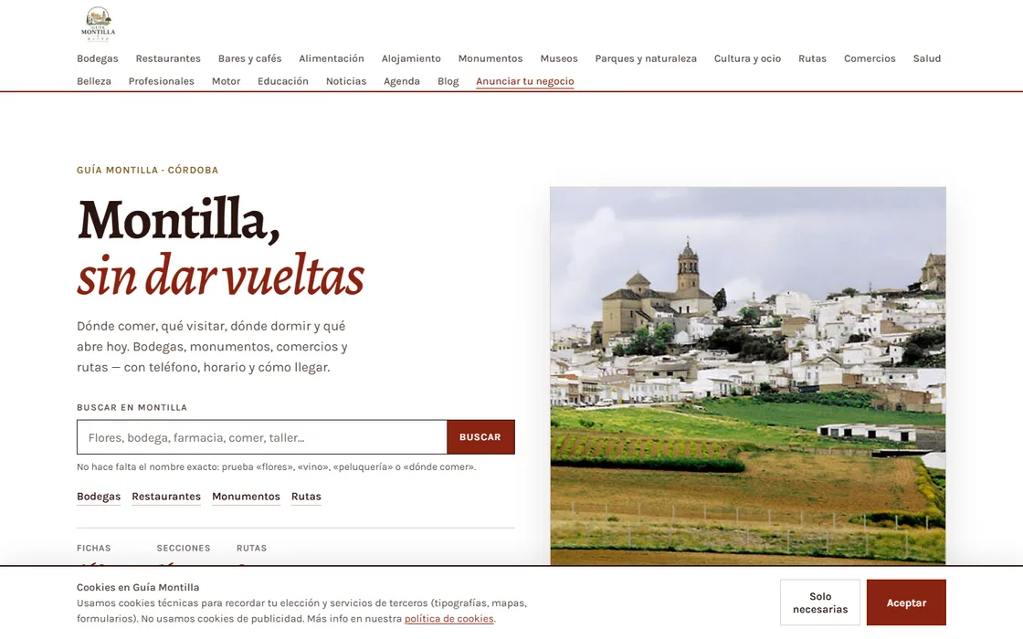 Guía Montilla: directorio local de Montilla con búsqueda y 463 fichas